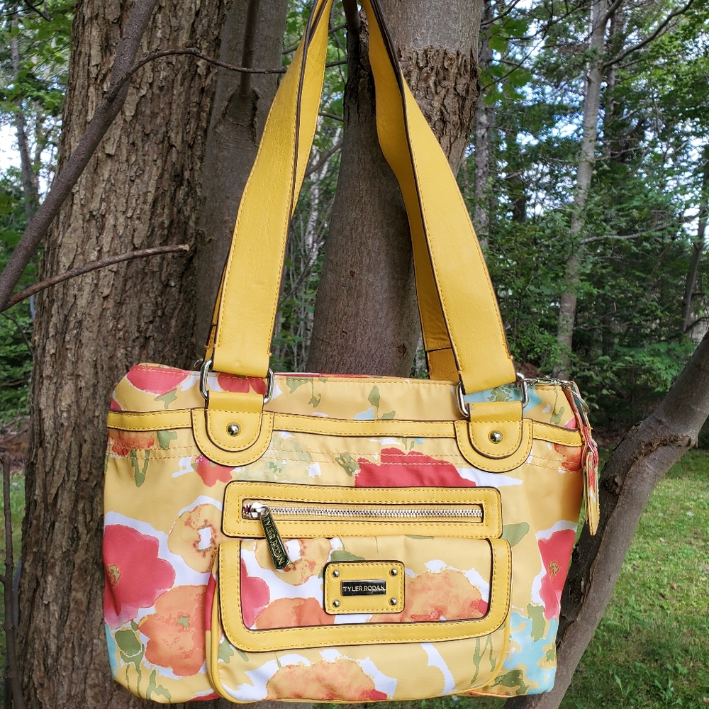 Tyler Rodan Floral Handbag